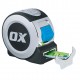 OX Pro mètre ruban 27mmx5m métrique