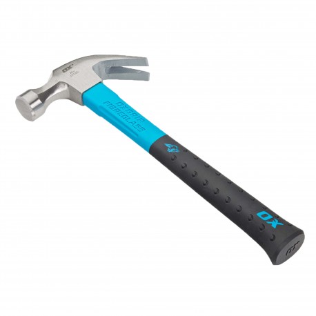 OX Pro Marteau arrache-clous manche fibre N°16